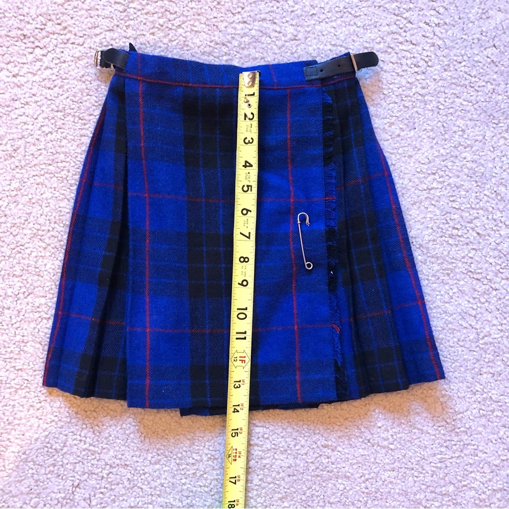 Blue Tartan Irish Children’s Skirt